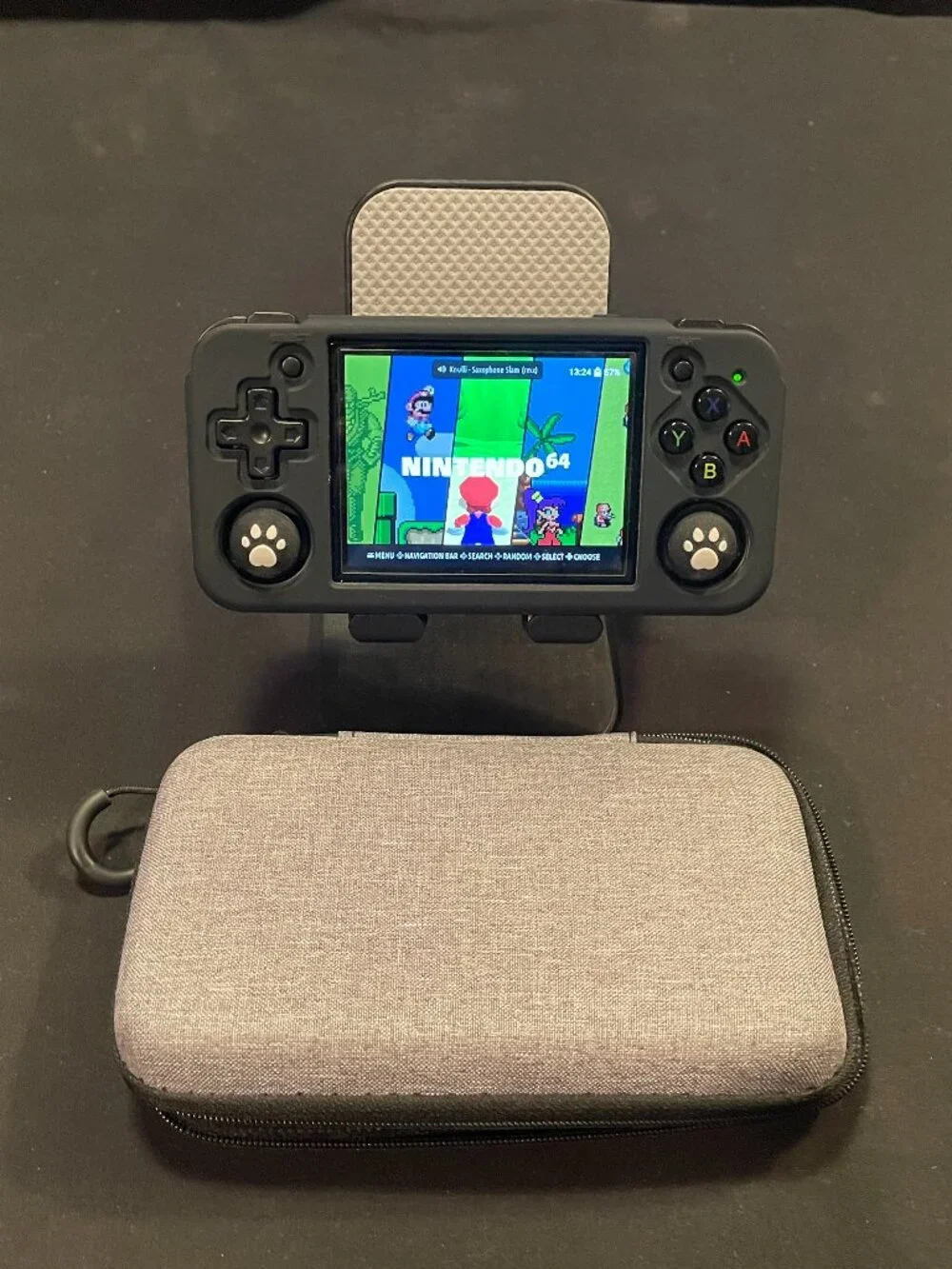 Ambernic Custom Knulli OS Handheld With Accessories